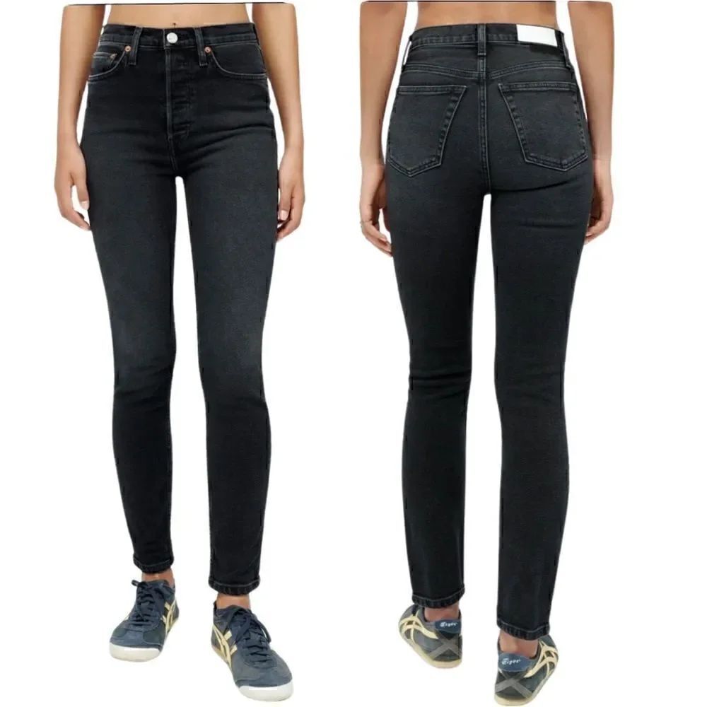 NWTs Re/Done High Rise Skinny Cropped Size 24